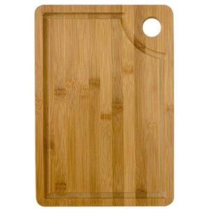 Tabua Corte Bambu Churrasco Cozinha 38x25cm Hauskraft
