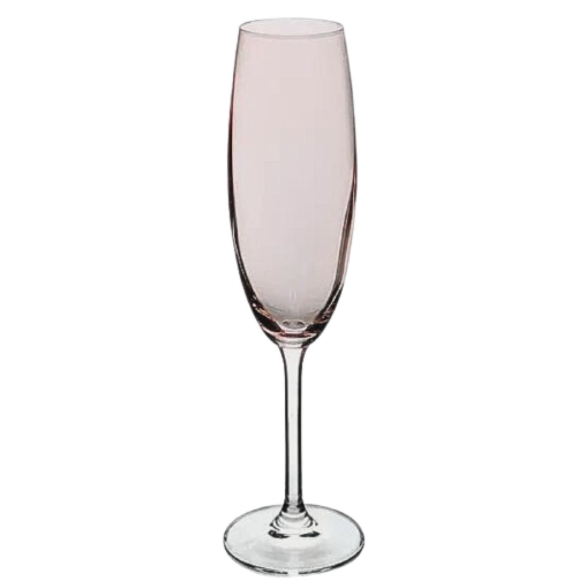 Jogo de Taças para Champanhe Vidro Lilás Rosé 200ml Class Home