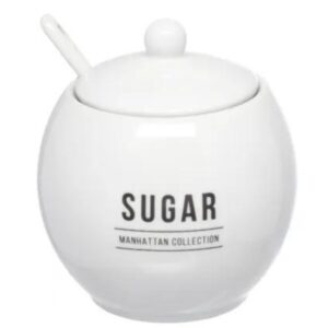 Açucareiro Manhattan 350ml Porcelana Hauscraft