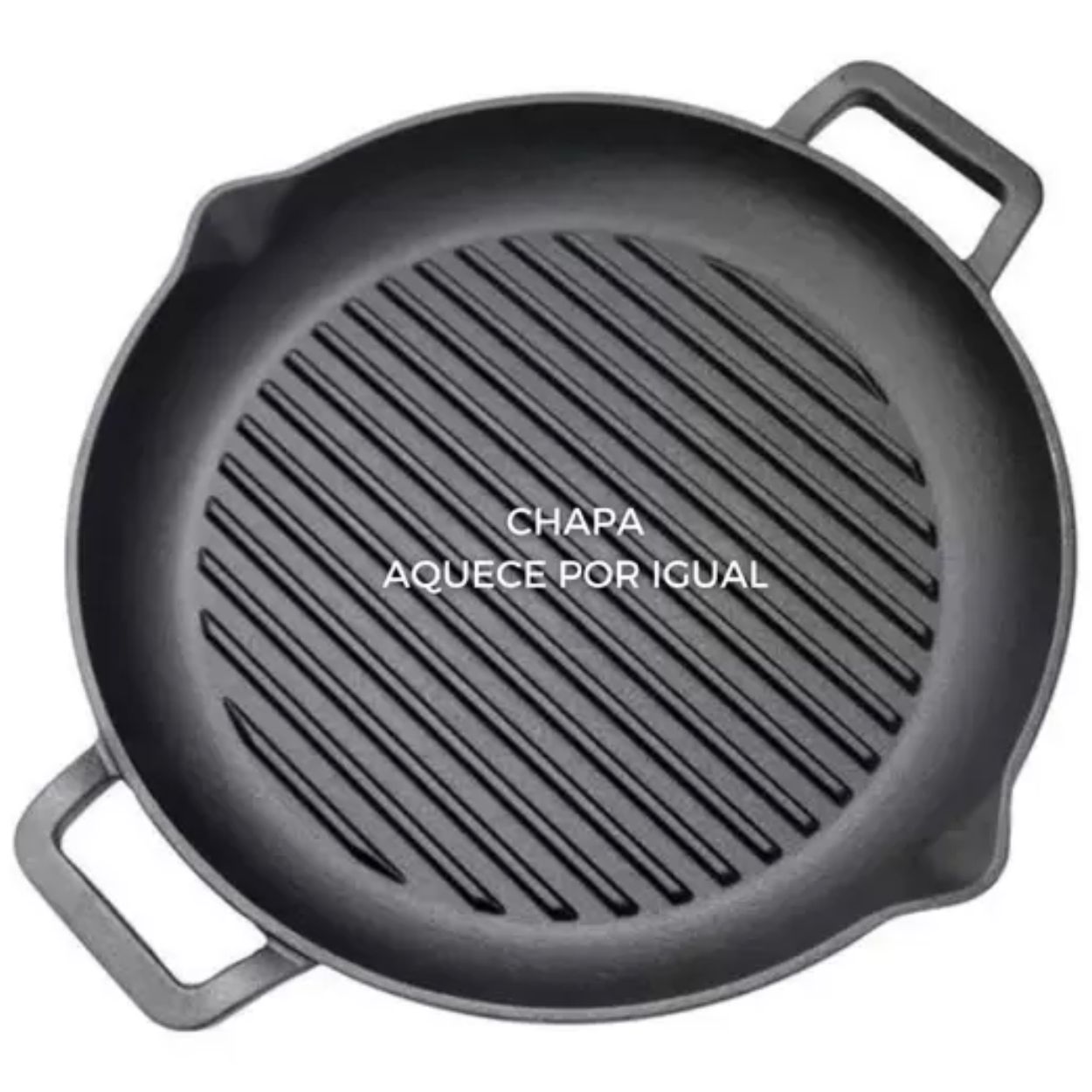 Ferro Chapa Grill Funda 31cm 2,2litros Forno e Fogão - Image 2
