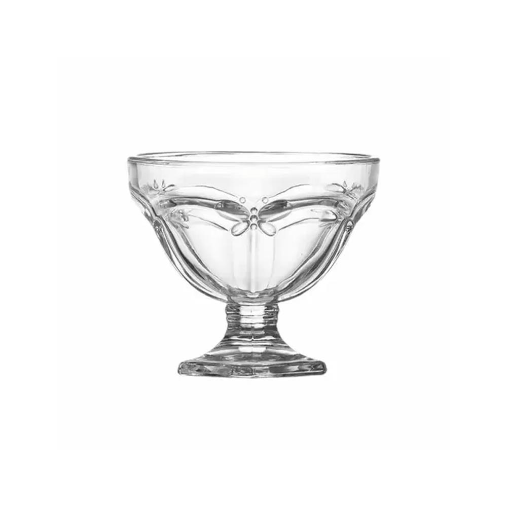 Jogo Taças Sobremesa Libélula Transparente 310ml 6un Class