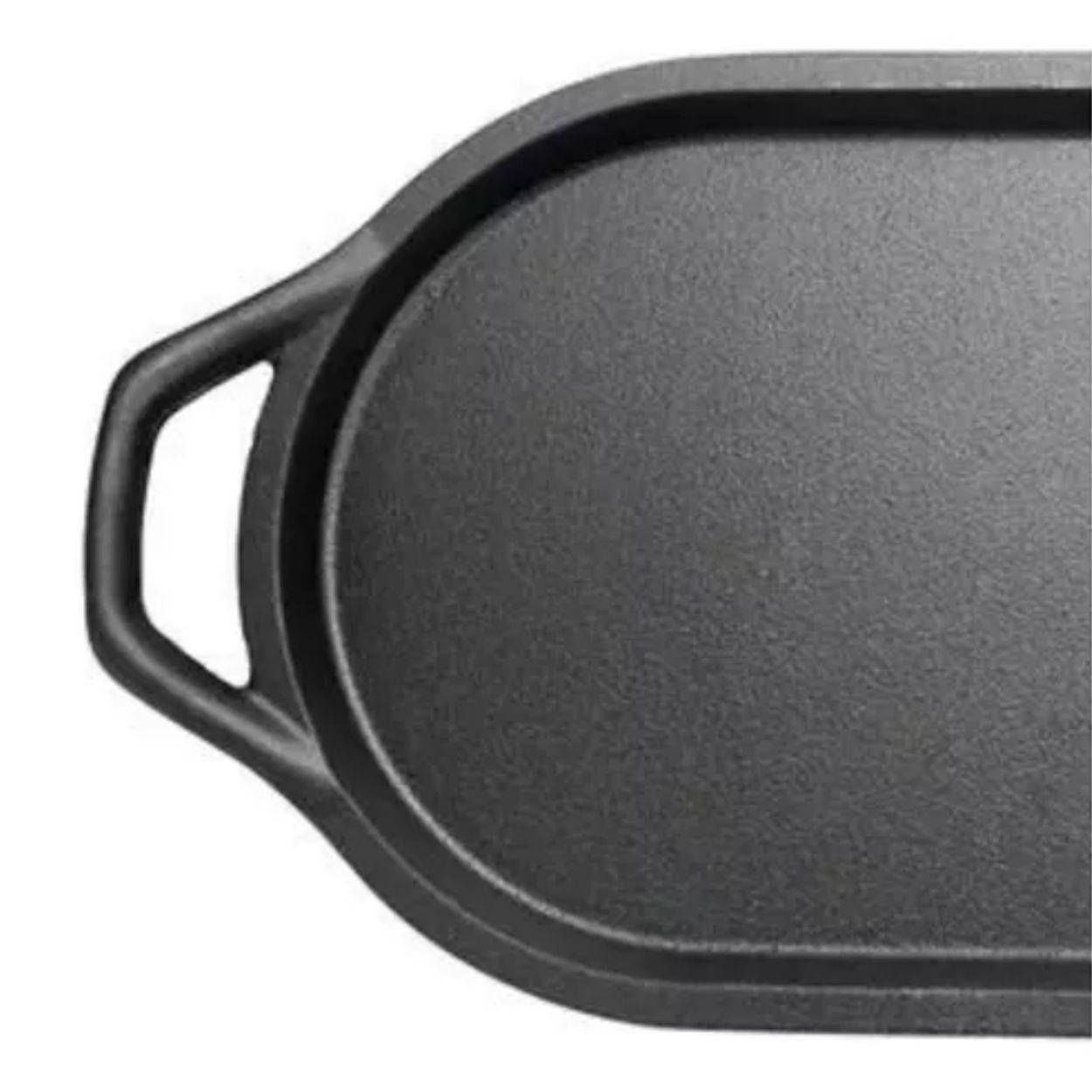 Chapa Disco Picanheira Ferro Fundido Oval 45x22cm 0,9litros MTA - Image 4