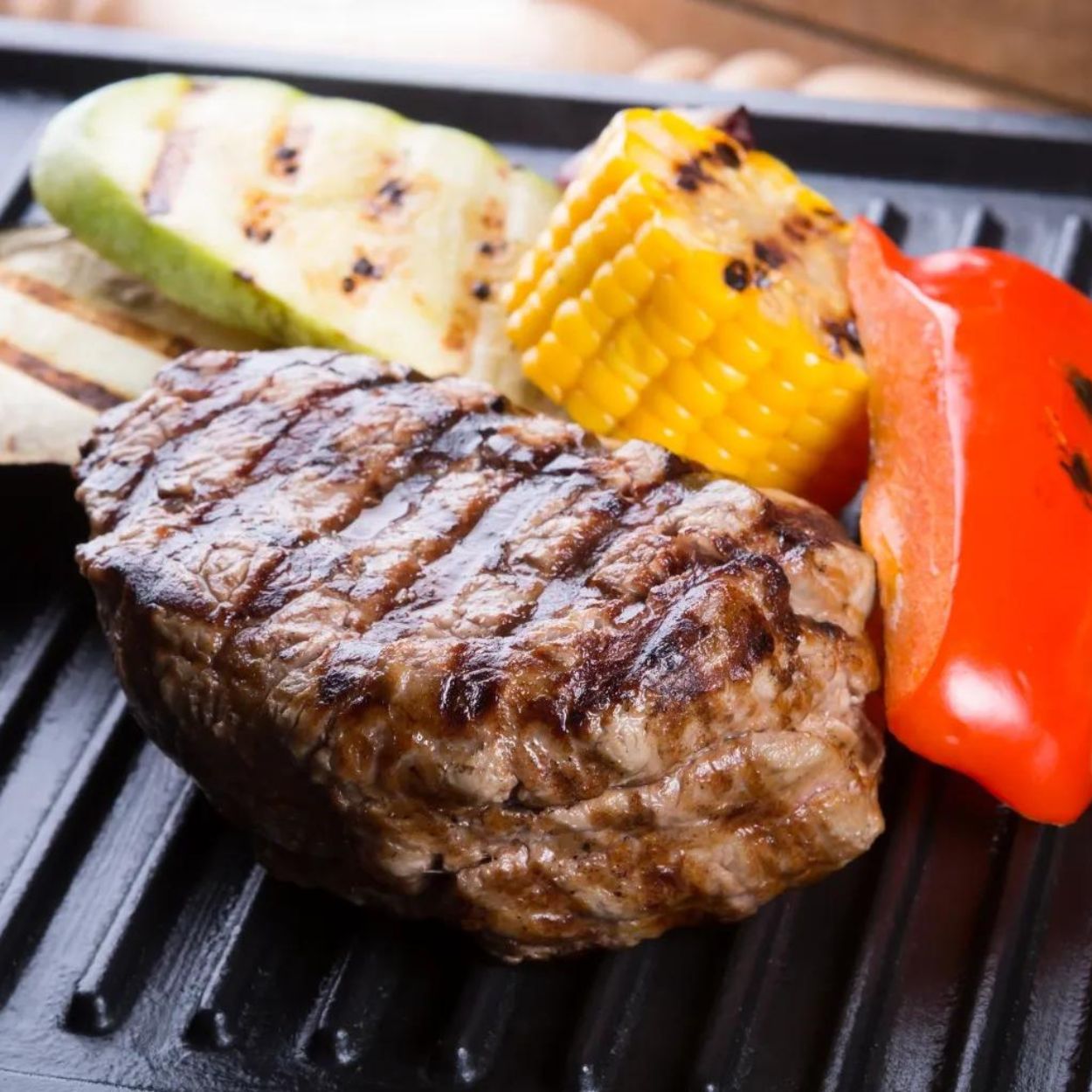 Panela e Grill de Ferro Fundido Forno e Fogao Indução 2pç MPA - Image 3