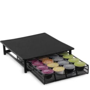 Porta Capsula Gaveta para 24un da Cafeteira Dolce Gusto 35,5x28x7,5cm Mimo Style