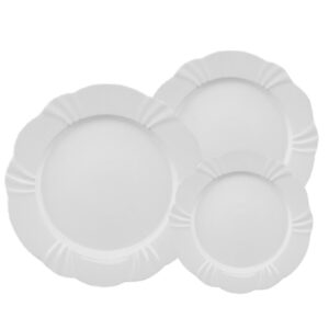 Aparelho de Jantar 18pç Soleil White Porcelana Oxford