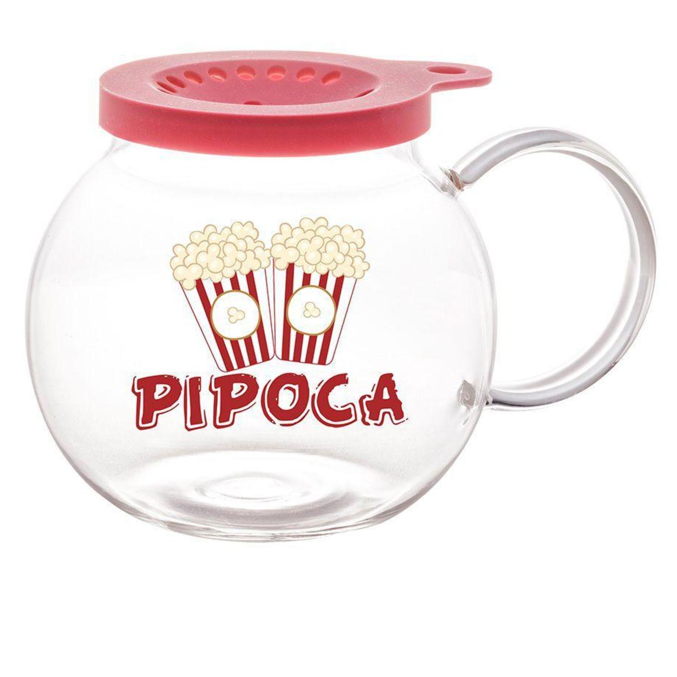 Pipoqueira para Microondas Vidro 1.8litros Lyor
