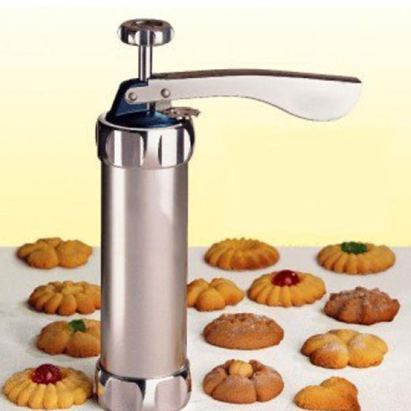 Biscoiteira Máquina Fazer Biscoitos Caseiros com 20 Bicos Biscuits - Image 3