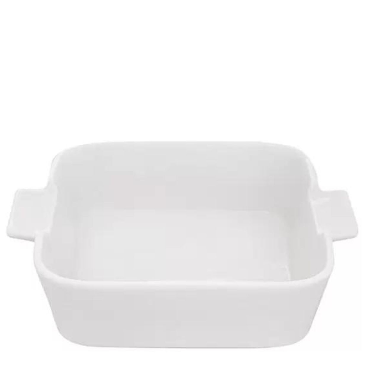 Travessa Refratária Porcelana Branca 15,5X12,8X4,5cm e 450ml Hauskraft