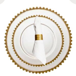 Prato Raso, Sobremesa Cristal  Pearl 12un Wolff