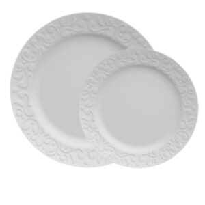 Jogo Pratos Rasos Sobremesa Tassel 12un Germer