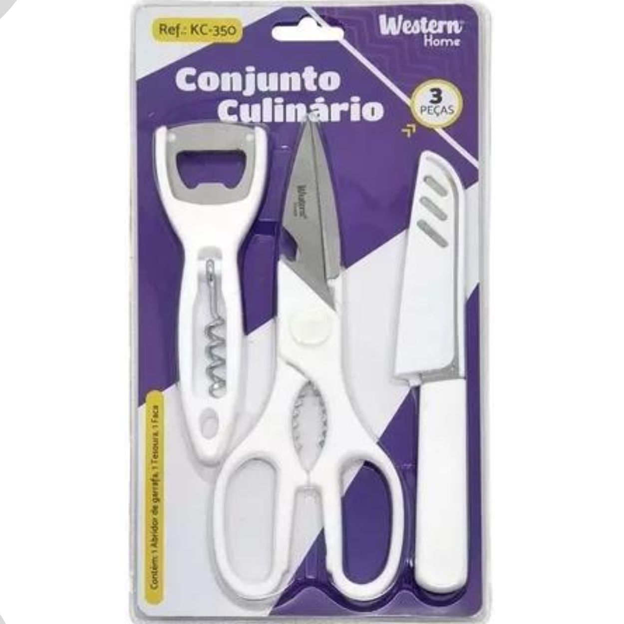 Utensílio Culinário Tesoura 3pç KC-350 Western - Image 2