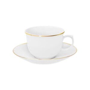 Jogo Xícaras para Chá Porcelana Flamingo Sofia 6un Oxford