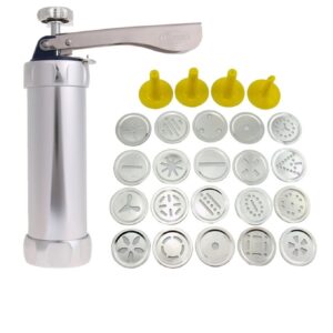 Biscoiteira Máquina Fazer Biscoitos Caseiros com 20 Bicos Biscuits