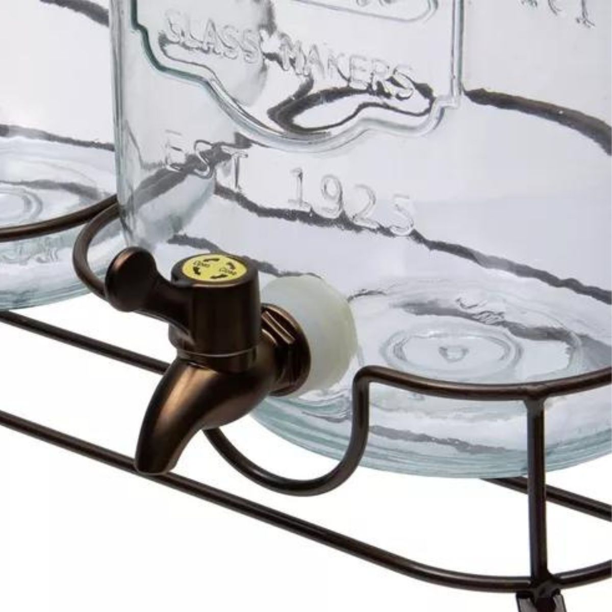 Suqueira Dupla Fashion 2x4lts Suporte Bronze Mimo Style - Image 3