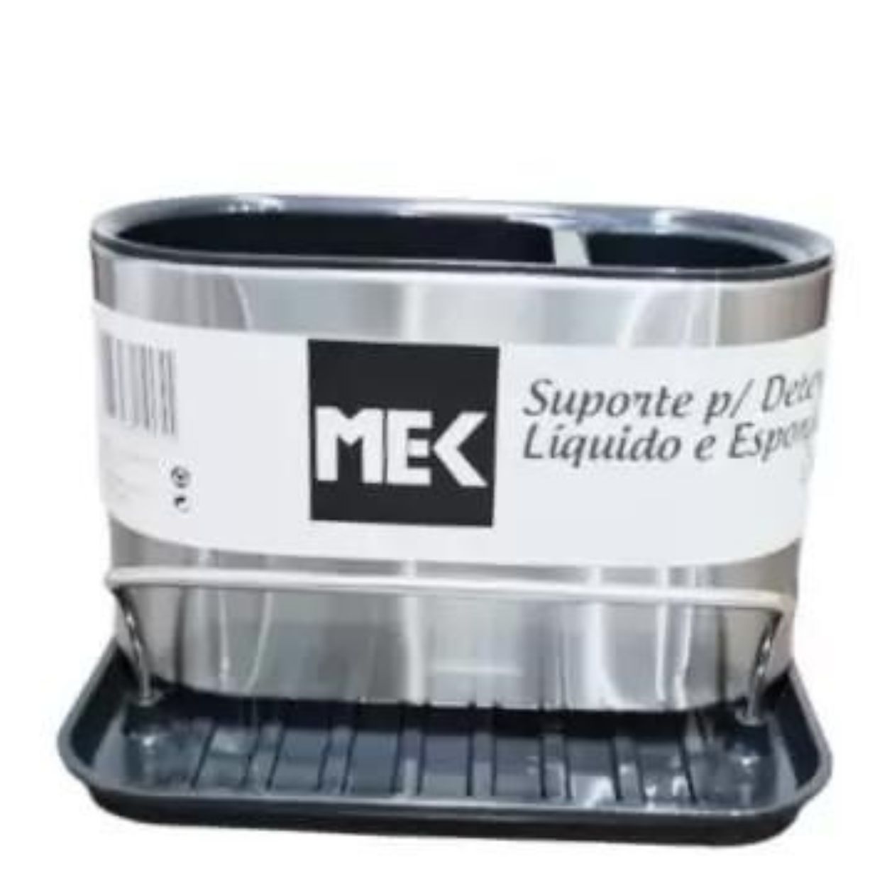 Suporte Inox para Detergente Líquido e Esponja Luxo - Image 3