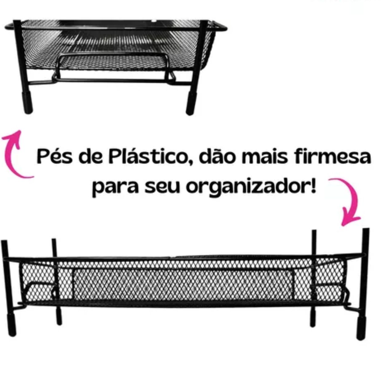 Organizador Armário Porta Tempero Estante Multiuso Em Metal - Image 6