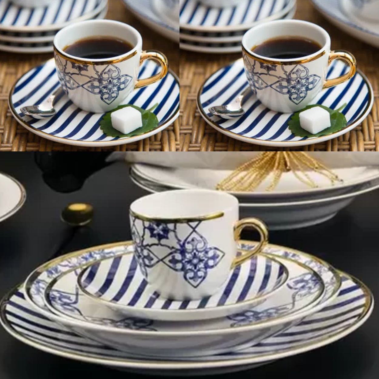 Jogo Xícara para Café Coup Lusitana 75ml 6un Porcelana Oxford - Image 3
