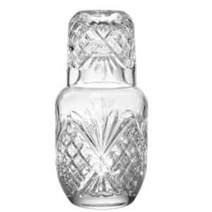 Moringa de Vidro com Copo 500ml Lapidadas