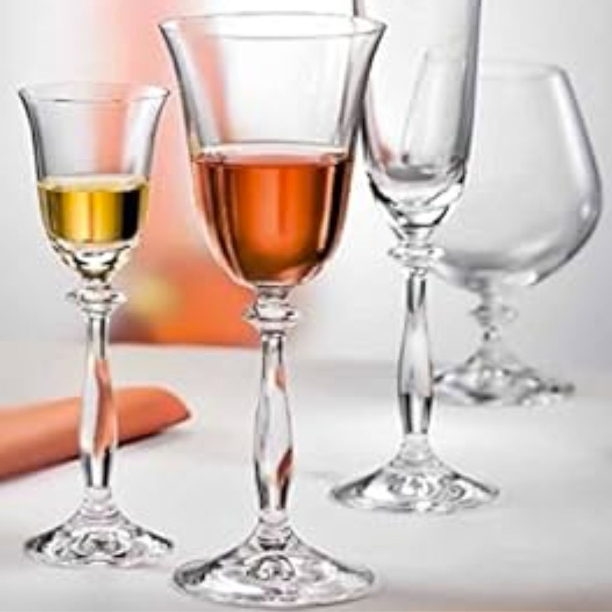 Jogo Taças para Vinho Branco Cristal Angela 185ml 6un Bohemia - Image 2