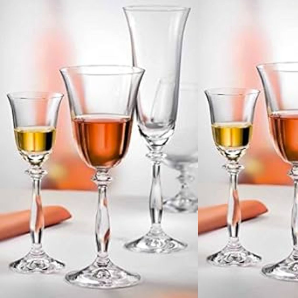 Jogo Taças para Licor Cristal Angela 60ml 6un Bohemia - Image 2