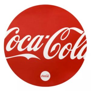Americano Sousplat Coca Cola Redondo 37cm Plástico 6un Hauskraft