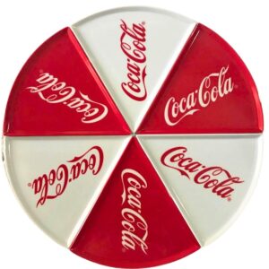 Prato para Pizza Coca Cola 22cm cada 6un Etilux