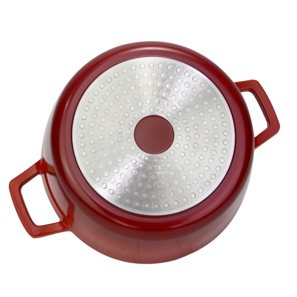 Panela Caçarola Cook&Chefe Cerâmica Indução Vermelha 20cm Mimo Style - Image 5