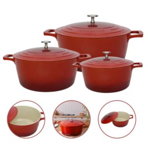 Jogo de Panelas Caçarola Cerâmica Cook&Chefe Indução 3un Mimo Style