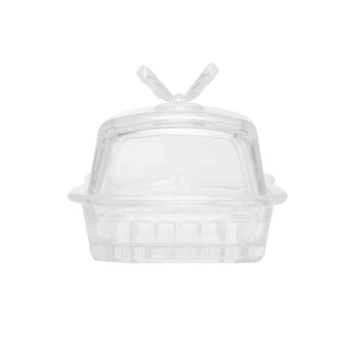 Mantegueira de Vidro Butterfly com Tampa 17x10x10cm Wolff - Image 6
