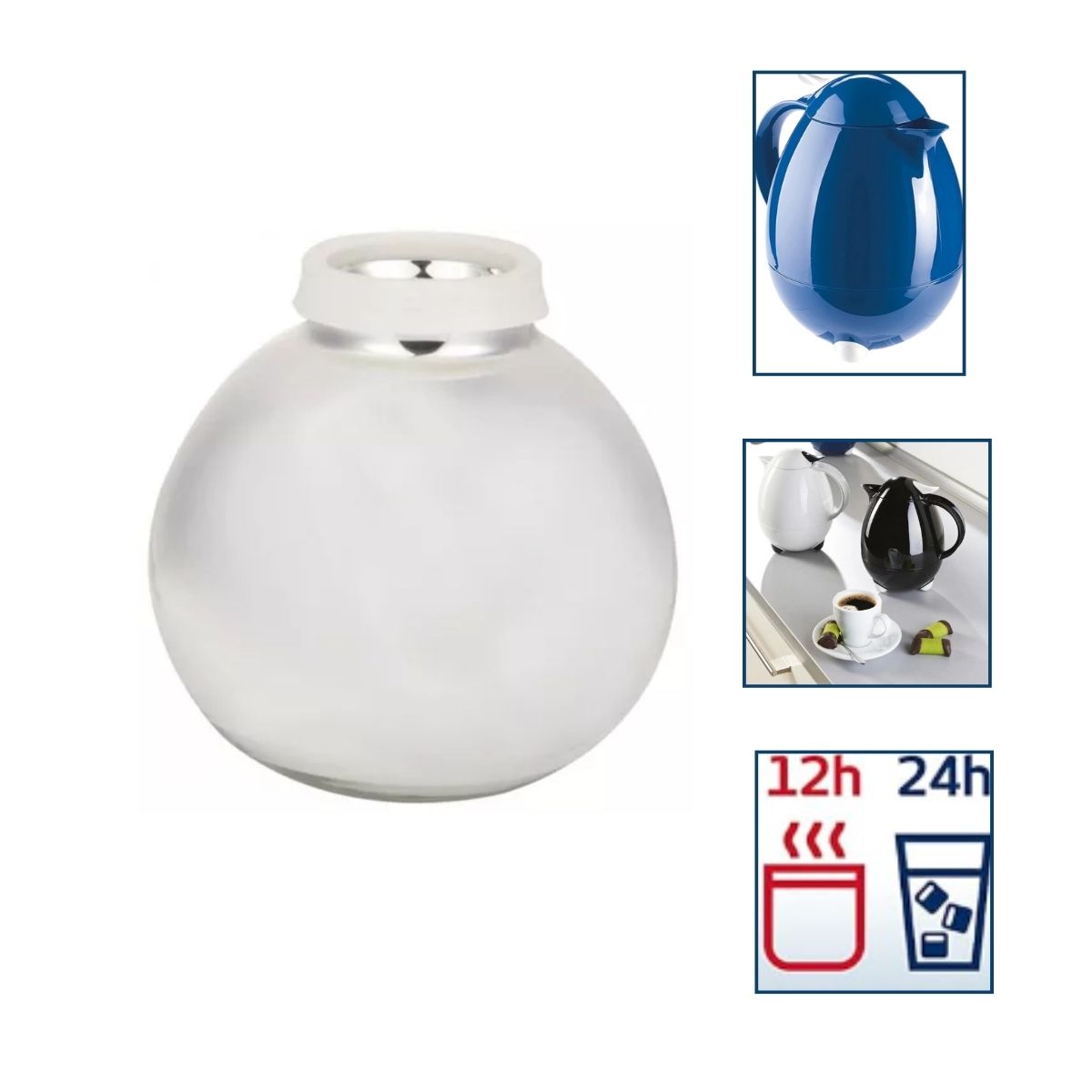 Ampola de Vidro Quente e Frio Para Garrafa Térmica Columbus 1Lt - Image 3