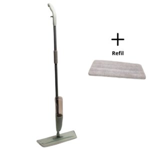 Mop Spray com Cabo Fixo 1.26cm e Reservatório Agua 350ml  e Refil