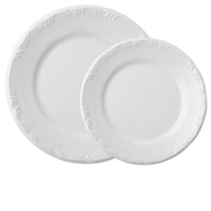 Jogo Pratos Rasos Sobremesa Pomerode 12un Porcelana Schmidt