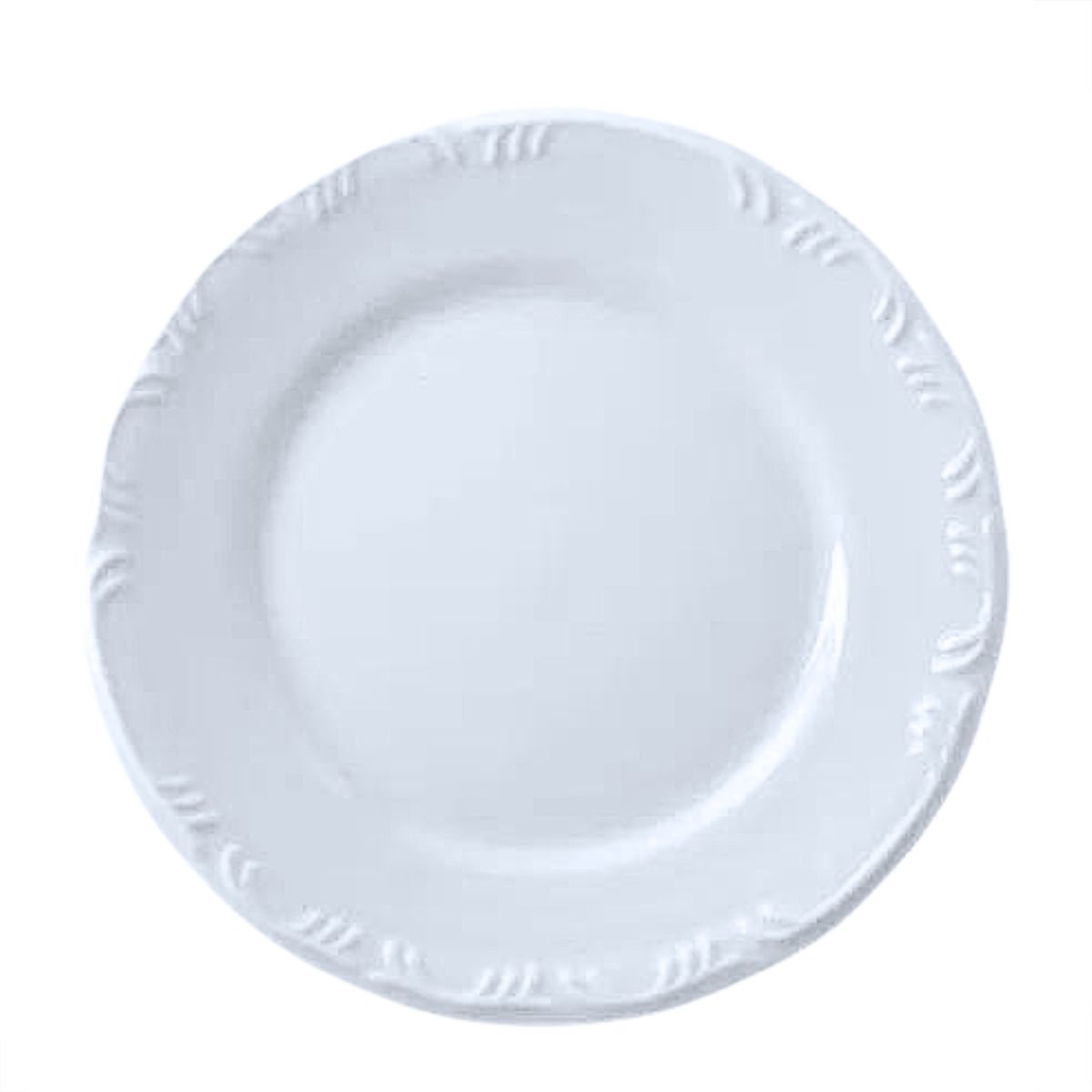 Jogo Pratos Rasos Pomerode 26cm 6un Porcelana Schmidt