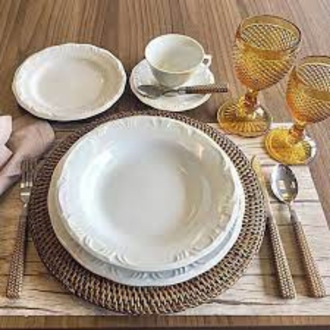 Baixela Serviço Jantar Pomerode 47pç Porcelana Schmidt - Image 3