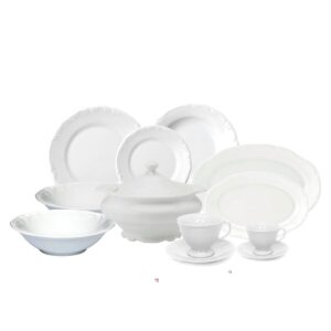 Baixela Serviço Jantar Pomerode 47pç Porcelana Schmidt