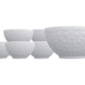 Jogo Bowls Porcelana Tassel 400ml 6un Germer