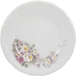 Jogo Pratos Fundos 23cm Eterna 6un Porcelana Schmidt