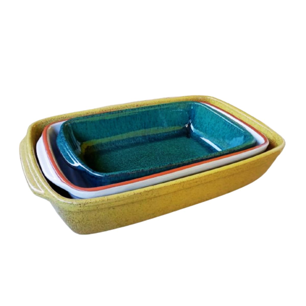 Travessa e Assadeira Refratária Cerâmica 38,5x23x8cm 3,5lt Etilux - Image 4