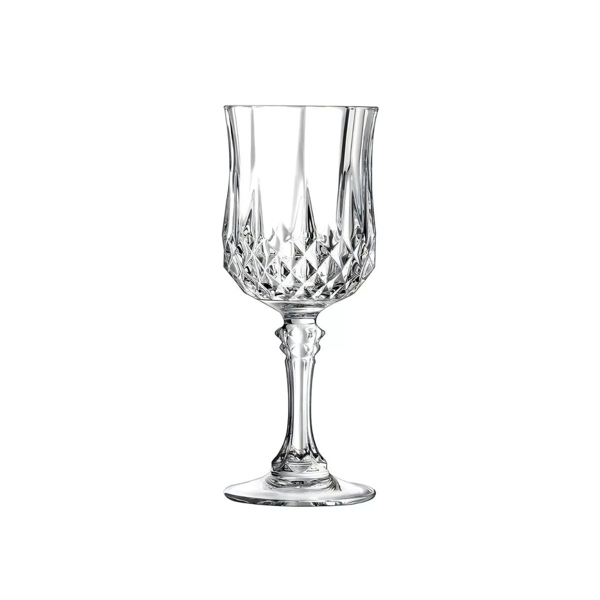 Jogo de Taças Lapidadas para Vinho 170ml 6un Cristal D'arques