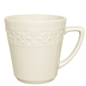 Caneca Mendi Marfim 360ml 6un Oxford