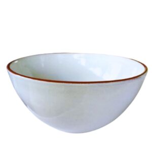 Bowl Tigela Saladeira Grande Cerâmica 2,8L 24,5X12cm