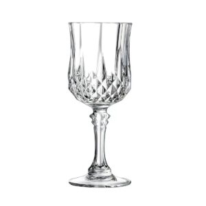 Jogo de Taças Lapidadas para Agua 250ml 6un Cristal D'arques