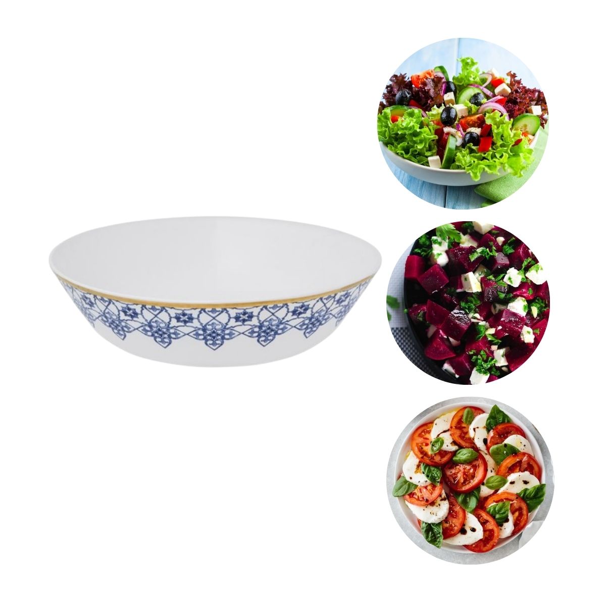 Saladeira 26cm Coup Lusitana Porcelana Oxford - Image 3