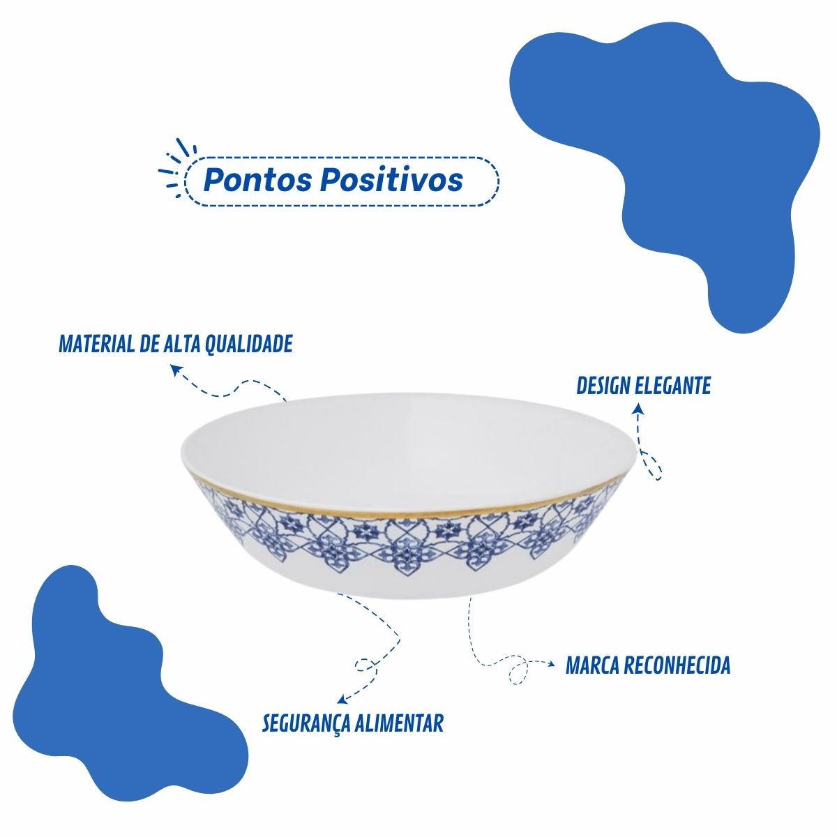 Saladeira 26cm Coup Lusitana Porcelana Oxford - Image 5