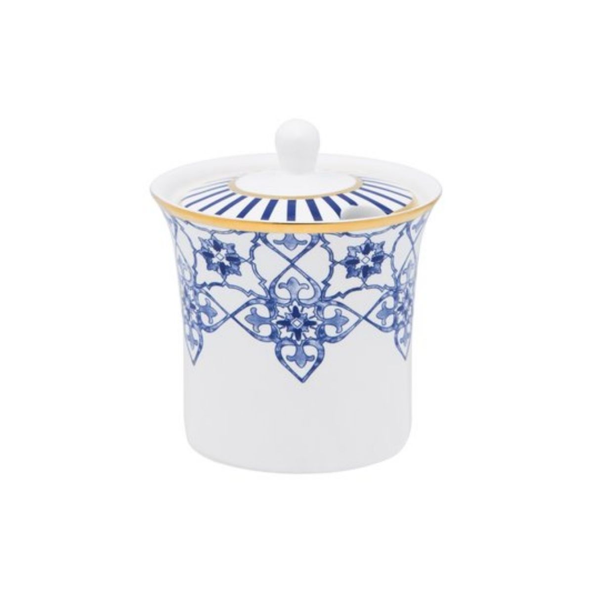 Bule, Leiteira e Açucareiro Coup Lusitana 3pç Porcelana Oxford - Image 6