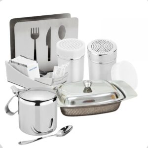 Jogo para Chá Inox 6pç para Servir