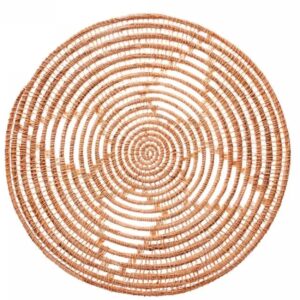 Americano de Fibra Natural 35cm 6un Decorado