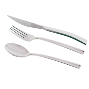 Faqueiro Ravel de Aço Inox  sem Estojo de Madeira 101 pçs Fracalanza