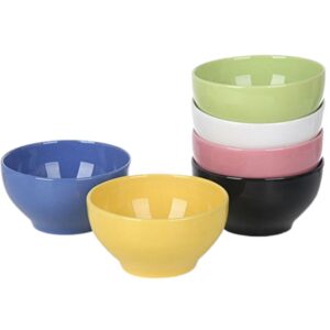 Bowls para Cereais, Açai , Colorido 600ml 14cm 6un Oxford