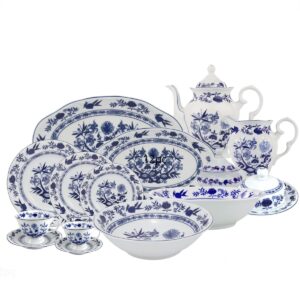 Baixela Serviço Jantar Cebolinha 50pç Porcelana Schmidt